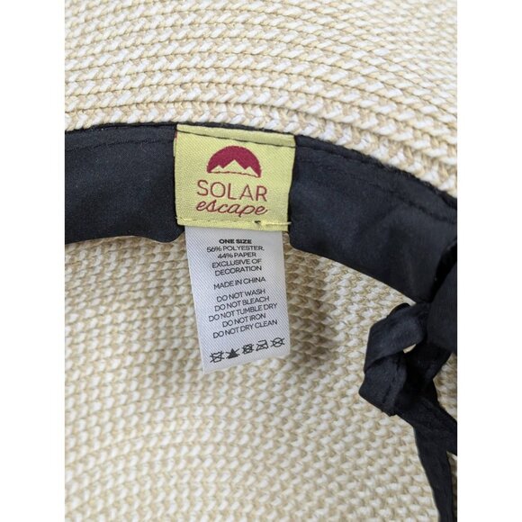 NEW Solar Escape Women's UV Grasslands Hat UPF 50+ One Size Wicking Adjustable - Picture 5 of 5